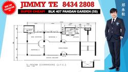 Blk 407 Pandan Gardens (Jurong East), HDB 5 Rooms #123713112